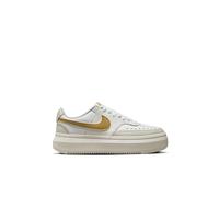 Nike Zapatillas casual de mujer Court Vision Alta Nike. Blanco/Marrón 38 (7)