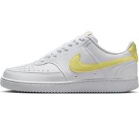 Nike Zapatillas con cordones Court Vision Low Nn para mujer, Amarillo suave y blanco, 41 EU