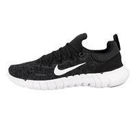 Nike Zapatillas de correr en carretera Free Run 5.0 para hombre, negras y blancas, Dk Smoke Grey, 42 EU