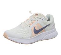 Nike Zapatillas de correr Stroke para mujer, Blanco/Rosa, 38 EU