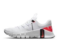 Nike Zapatillas de gimnasia para hombre, talla 7.5, White Bright Crimson Black 100, 44.5 EU
