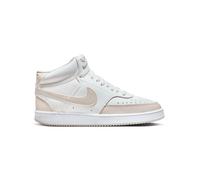 NIKE Nikecourt Vision Mid, Sneaker Mujer, Summit White Lt Orewood Brn White, 39 EU