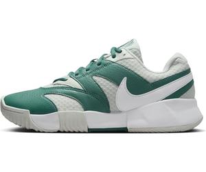 NIKE Zapatillas de Tenis Nikecourt Lite 4 Clay Courts para Mujer, Light Silver White Bicoastal Black, 39 EU