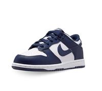 Nike Zapatillas Dunk Low (PS) Código FB9108-116 Blanco, blanco y azul., 31 EU