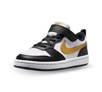 Nike Zapatillas Unisex para niños Court Borough Low Recraft, Black Metallic Gold Black White, 30 EU