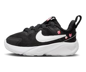 Nike Zapatillas Unisex para niños Star Runner 4 Nn Se TD Low Top, Black White Pink Rise Picante Red, 22 EU