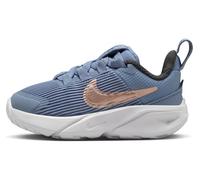 Nike Zapatillas Unisex para niños Star Runner 4 para bebés y niños pequeños, Ashen Slate/MTLC Red Bronze-Armory Navy, Talla 22 EU, Ashen Slate Mtlc Red Bronze Armory Navy, 22 EU