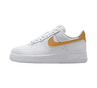 NIKE Zapatillas Wmns Air Force 1 '07 Next Nature Código DC9486-114 Blanco Mujer, Blanco y dorado., 38.5 EU