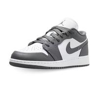 NIKE Zapatos Air Jordan 1 Low (GS) Código 553560-044 Gris Niños, Gris y blanco., 37.5 EU