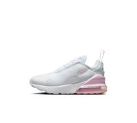 NIKE Zapatos Air Max 270 (PS) Código AO2372-122 Blanco, Blanco y rosa., 34 EU
