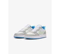 Nike Zapatos Court Borough Low recraft (GS) - Color 005 (Blanco / Lima/ Gris /