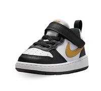 Nike Zapatos Court Borough Low Recraft (TD) Código DV5458-008 Negro, Negro Blanco Dorado, 22 EU