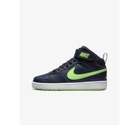 Nike Zapatos Júnior Court Borough Medio 2 (GS) - 403 (Dark Obsidian/ Blanco/