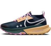 NIKE Zegama Trail 2, Sneaker Mujer, Armory Navy Metallic Silver, 36.5 EU