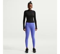 Nike Zenvy Leggings de 7/8 de talle alto sin costuras delanteras - Mujer - Azul S (EU 36-38)