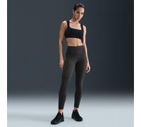 Nike Zenvy Leggings de 7/8 y talle alto con estampado - Mujer - Negro XXS (EU 30)
