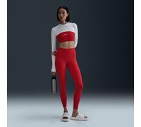 Nike Zenvy Leggings de talle alto y longitud completa - Mujer - Rojo XL (EU 48-50)