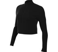 NIKE Zenvy Parte De Arriba De Manga Larga con Cremallera Completa Dri-Fit - Mujer, Black/Cool Grey, FV7423-010, M
