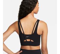 Nike Zenvy Sujetador deportivo de sujeción media con almohadilla y escote alto - Mujer - Negro L