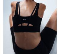 Nike Zenvy Sujetador deportivo de sujeción media con almohadilla y escote alto - Mujer - Negro XS