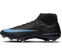Nike Botas de fútbol Superfly 10 ACAD FG/MG Perfil alto Multisuperficie Negro 45,5