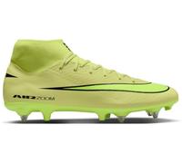 NIKE Zm Superfly 10 Acad SG-Pro AC, Zapatillas de fútbol Hombre, Limelight Volt Hyper Crimson, 44.5 EU