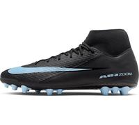 Nike - Bota de fútbol Air Zoom Superfly 10 Academy AG, Unisex, Black-Ice Blue, 8,5 USA