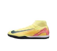 Nike Zm Superfly 10 Academy Km TF Zapatillas de fútbol para Hombre, Lt Laser Orange/Armory Navy, Talla 41 EU, Lt Laser Orange Armory Navy, 41 EU
