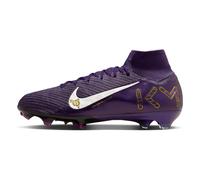 NIKE Zm Superfly 10 Elite Km FG, Zapatillas de fútbol Hombre, Grand Purple Pale Ivory, 42.5 EU