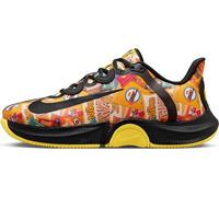 Nike Zoom GP Turbo HC Osaka PRM, Bajo Mujer, Black/Vivid Sulfur-Siren Red-Racer Blue, 39 EU