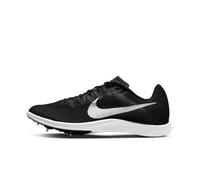 NIKE Zoom Rival Distance, Sneaker Hombre, Black/Metallic Silver-DK Smoke Grey, 40 EU