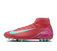 Nike Zoom Superfly 10 Academy AG, Zapatillas de fútbol Hombre, Ember Glow/Aurora Green, 44 EU