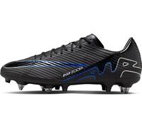 NIKE Zoom Vapor 15 Acad SG-Pro AC Zapatillas de fútbol Negro/Cromo Hyper Royal 40.5