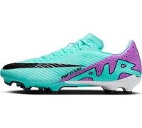 Nike Zoom Vapor 15 Academy FG/MG, Bajo Hombre, Hyper Turq/Fuchsia Dream-Black-White, 44.5 EU