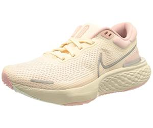 Nike - ZoomX Invincible Run Flyknit, Zapatillas, Guava Ice/Metallic Silver-Pink,