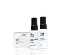 NIKECOSMETICS - Pack Good Night, Crema Facial Let's Balance! Niacinamide 50 ml + Sérum Moon Night Retinol 30 ml + Contorno de Ojos Retinol 30 ml, Uso Diario, Fórmula Vegana