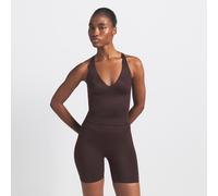 NikeSKIMS Shine Camiseta de tirantes con cuello en V - Mujer - Marrón M