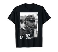 Niki Lauda GP de Gran Bretaña Brands Hatch 1984 Camiseta, Hombre, Negro, S