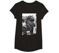 Niki Lauda GP de Gran Bretaña Brands Hatch 1984 Camiseta, Niñas, Negro, S