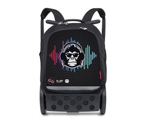Nikidom - Mochila Niño - Roller Up XL Ozzie - 53 x 38 x 23 Cm - Mochila Resistente - Unisex - Mochila con Ruedas Base Reforzada - Mochila Escolar Niño - Incluye Correas
