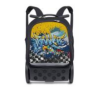 Nikidom - Mochila Niño - Roller Up XL Street Style - 53 x 38 x 23 Cm - Mochila Resistente - Unisex - Mochila con Ruedas de Calidad Premium - Base Reforzada - Mochila Escolar Niño - Incluye Correas