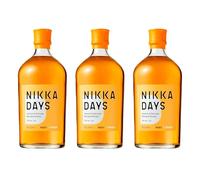 Nikka Days Whisky destilado premium selección gourmet - 3 Botellas x 70 cl