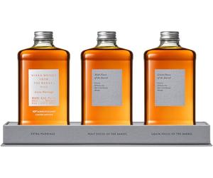 Nikka - Estuche 3 bot: From The Barrel+ Grain Pieces + Malt Pieces, 3x50 cl