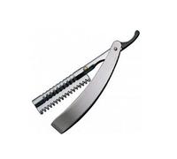Nikken Labor - Navaja de afeitar con hoja intercambiable de acero inoxidable para barba