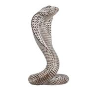 Nikki and Max Escultura de Estatua de Cobra, Resina, 18 cm, decoración del hogar, año Nuevo 2025, Serpiente de cerámica