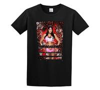Nikki Bella - Camiseta de manga corta para hombre, de algodón, color negro, Negro , S