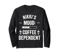 Nikki Personalized Cute Coffee Girls Nikki Name Manga Larga