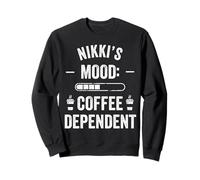 Nikki Personalized Cute Coffee Girls Nikki Name Sudadera