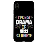 NIKKI Personalized Women's Gift Custom NIKKI Carcasa para iPhone XS Max