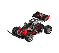 Nikko 10042 Race Buggies Night Panther teledirigido Coche Todoterreno hasta 7,5 km/h, Control Remoto multidireccional 2,4 GHz, para niños a Partir de 6 años, Cochecito Aprox. 23 cm, Rojo/Negro